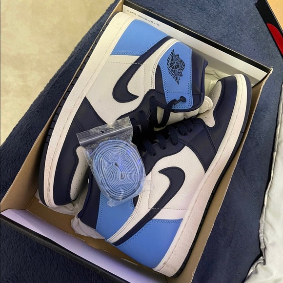 Obsidian Blue Jordan 1s 💠 - Picture 5 of 7
